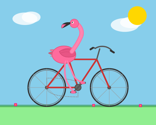 coverage__flamingo_bicycle