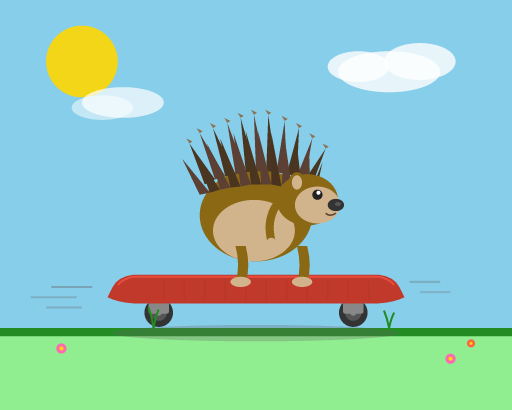 coverage__hedgehog_skateboard