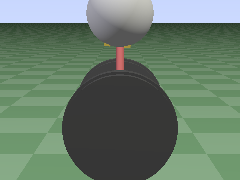 Gemini 2.5 Flash · POV-Ray · Original author’s POV-Ray render
