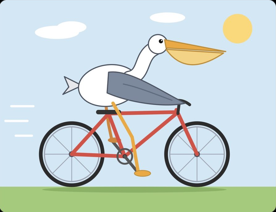 sonnet 5.5 · Haleemah 骑车 SVG 单图 · 明确标签对应的单作品预览；非重新绘制