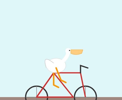 Gemini 3 Pro · vision-guided cycling pelican · Process preview 1; same work, not another output
