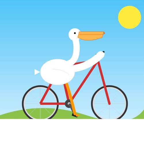 Gemini 3 Pro · vision-guided cycling pelican · Process preview 4; same work, not another output