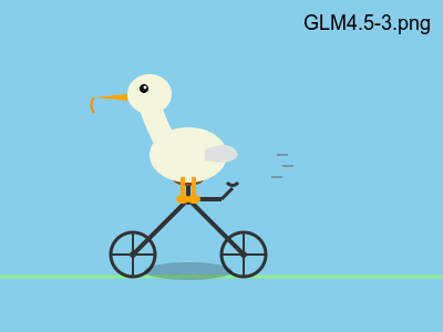 GLM4.5 · published cycling pelican output 3 · Author-labelled preview of the same output