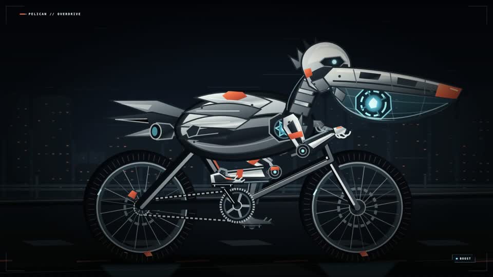 Mechanical pelican racing · Archived still preview