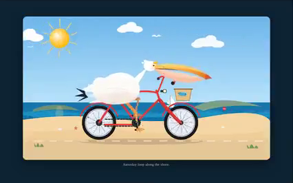 grok-4.7 · high cycling run 1 animation · Frame from original media · 2.4 s