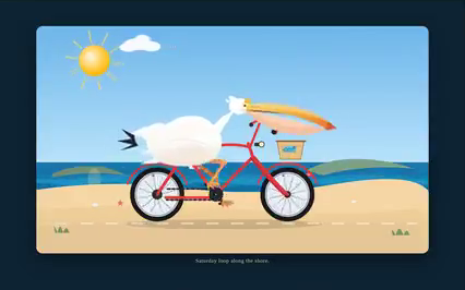 grok-4.7 · high cycling run 1 animation · Frame from original media · 7.2 s