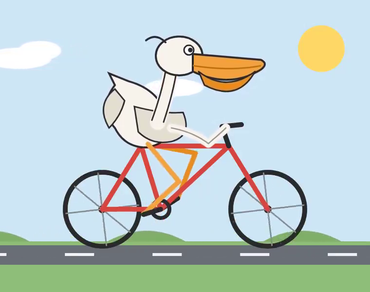 sonnet 5.5 · Jack’s original cycling animation · Frame from original media · 5.813 s