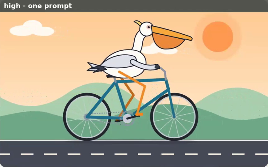 Claude Opus 5.5 · high original cycling animation · Frame from original media · 2.4 s