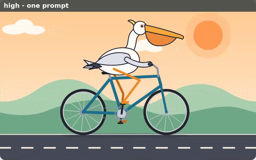 Claude Opus 5.5 · high original cycling animation · Frame from original media · 3.6 s