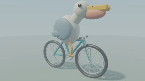 Sol · SDF pelican at high reasoning effort